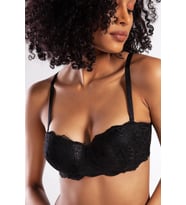 Golshan G.ColorsPush Up Strapless Bra, Siyah Konforlu ve Şık Sütyen