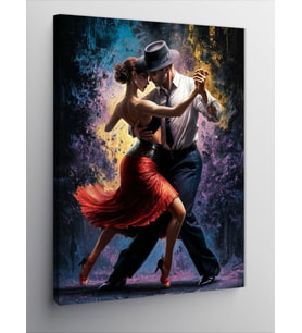 Kanvas Tablo Tango Ve Pançift