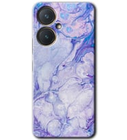 Vivo Y27 Kılıf HD Desen Baskılı Kılıf - Spots Lilac