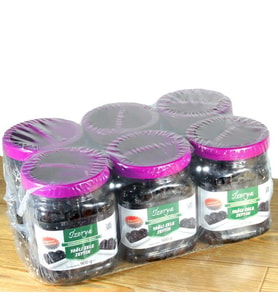 Orta Direk Katkısız Doğal Siyah Yağlı Sele Mut Zeytini 6x900g. Pet
