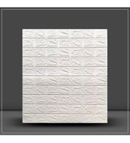 Kendinden Yapışkanlı Dekoratif Pratik 3D Foam Wallpaper Duvar Kağıdı Paneli (Karışık)