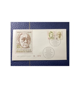 ALMANYA ÖZEL PULLU ve DAMGALI DEVAMLI SERİ ÜNLÜ KADINDLAR 1991 BONN FDC SERİ NO'LU