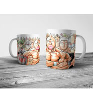 Pixxa Kinnikuman Kupa Bardak Model 1