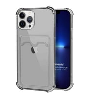 Microsonic Apple iPhone 13 Pro Card Slot Shock Kılıf Siyah