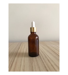 Ziylan 50CC Kahverengi Cam Şişe+Sarı Kapak Beyaz Emzik,ecza Şişesi,medikal Şişe,boş Şişe,50 Adet