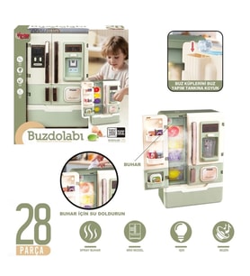 VRD10650 IŞIKLI VE SESLİ AKSESUARLI BUZDOLABI
