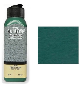 Artdeco 140Ml Derin Yeşil Akrilik Boya 3026
