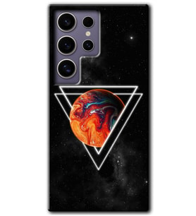 Galaxy S24 Ultra Kılıf HD Desen Baskılı Kılıf - Kızıl Gezegen