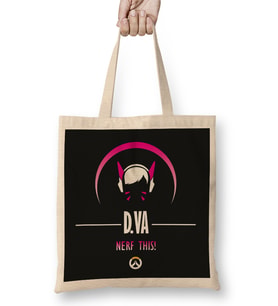 DVA Nerf This Overwatch Bez Çanta Uzun Saplı