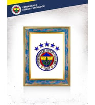Mavi Arma Filografi Tablo (El Yapımı) (Açık Mavi)