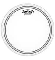 Evans B12EC2S EC2S Frosted 12 İnç Tom ve Trampet Derisi (Profesyonel) SST Teknolojili Çift Katman, Ringli Kontrol Sistemi ve Dengeli Susturma
