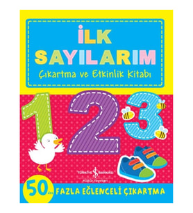 İlk Sayılarım - Çıkartma ve Etkinlik Kitabı