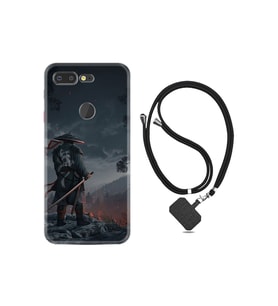 General Mobile Gm 9 Pro Kılıf Ipli Boyun Askılı Desenli Silikon Warrior 1653