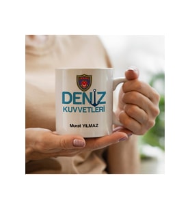 Kişiye Özel Meslek Deniz Kuvvetleri Kupa Bardak
