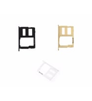 Samsung G570 J5 Prime Sim Kart Tepsisi Hafıza Kart Kızağı (Siyah)