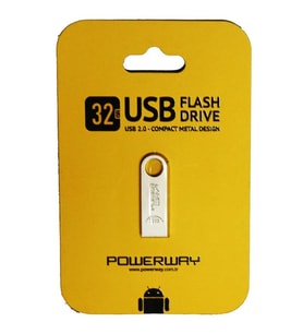 Powerway 32 Gb Metal Tip USB Flash Bellek