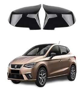 Seat İbiza 2017- Araca Özel Batman Yarasa Ayna Kapağı Pianoblack