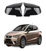 Seat İbiza 2017- Araca Özel Batman Yarasa Ayna Kapağı Pianoblack