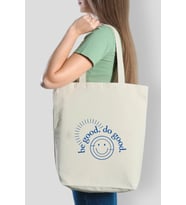 Kanvas Be Good Do Good Tasarımlı Bez Çanta