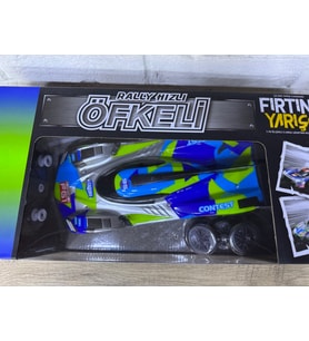 1:16 Şarjlı 4WD 4x4 Çekişli Uzaktan Kumandalı Işıklı Drift Yarış Aracı 2.4GHz Fırtına Yarışçı Araba