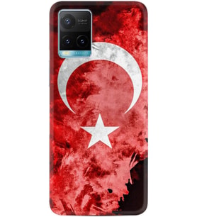 Vivo Y11S Y21S Y20 Y20S Y70 Kılıf Desemli Silikon Şanlı Türk Bayrağı 1315