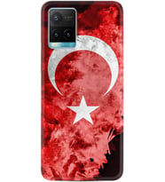 Vivo Y11S Y21S Y20 Y20S Y70 Kılıf Desemli Silikon Şanlı Türk Bayrağı 1315
