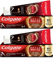 Colgate Diş Macunu Optic White 125ML Çay-Kahve-Sigara (2 Li Set)