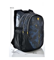 Konfores 1553-2235 Unisex Anatomik Yarasa Sırt Okul Çantası (Lacivert)