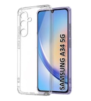 Kvy Samsung Galaxy A34 Kamera Korumalı Süper Silikon Kılıf