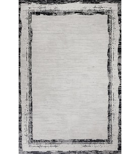 Antrasit Eskitme Stil Soyut Desenli Salon Halısı Yıkanabilir Kaymaz Taban Dijital Baskı Modern
