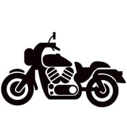 MOTOSİKLET FOLYO STİCKER 40cm Uzunluk