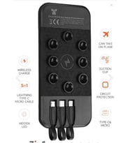 Snapron SNP-3003 10.000 Mah Vantuzlu Wireless Kablosuz ve 3in1 Kablolu Powerbank