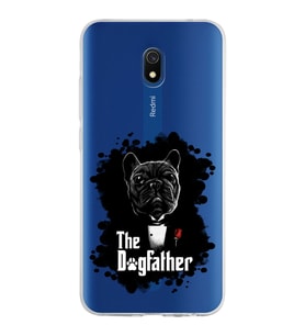Xiaomi Redmi 8A Uyumlu Kapak Dog Father Tasarımlı Şeffaf Silikon Kılıf