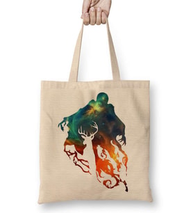 Harry Potter Patronus Bez Çanta Uzun Saplı