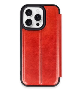 iPhone 14 Pro Kılıf Flip Cover - Kırmızı