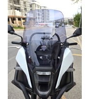 MOTOCAM Honda NX 500 Ön Cam 2025-2026 Model 34cm Füme Renkli 4mm Orijinal Boylu