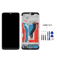 Tkgz - Samsung Galaxy A10S - SM-A107 Uyumlu Lcd Ekran Dokunmatik  - A - Kalite ÇITALI + TAMİR SETİ