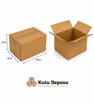 16x20X12 cm Karton Kutu (20 ADET)