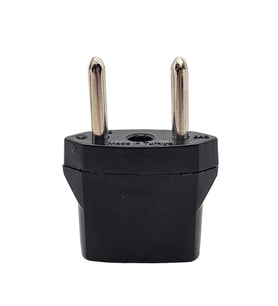 Amerikan Priz Dönüştürücü Siyah 6A 110V-250VAC / SI-W375