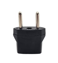 Amerikan Priz Dönüştürücü Siyah 6A 110V-250VAC / SI-W375