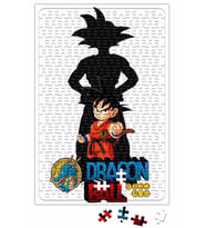 Goku Dragon Ball Puzzle 240 Parça Yapboz