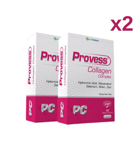 Provess Collagen Complex 60 Kapsül x2 Adet (Renksiz)