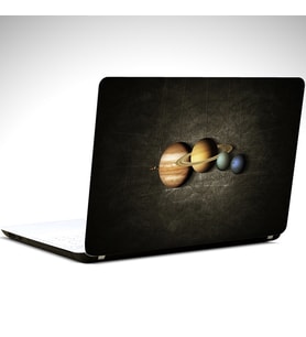 Güneş Sistemi Laptop Sticker 14 inch (35X26CM)