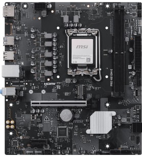 MSI MB PRO H810M-E SOKET 1851 DDR5 6400 MHZ(OC)  1xM.2 USB 5Gbps HDMI DP 2.5G LAN mATX