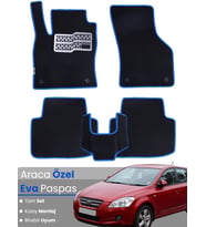 KİA CEED (2007-2011) Uyumlu EVA Paspas Tam Set–Araca Özel,Kolay Montaj,Su Geçirmez