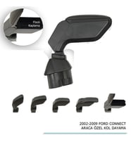 Ford Connect Uyumlu Araca Özel Kol Dayama Siyah 2002-2009 Parça