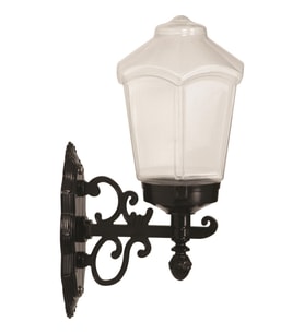 AVONNI BAP-68197-BSY-M2-OP Siyah Boyalı Dış Mekan Aydınlatma E27 ABS Akrilik Cam 26x20cm
