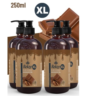 Rekze Masaj Yagı Yenilebilir  Etkili Cıkolata Erotik Masaj Yagı 250 ml