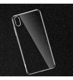 Xiaomi Redmi 7A Kılıf Şeffaf Silikon Hibrit Case (Renksiz)