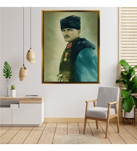 ÇERÇEVELİ ATATÜRK TABLO S346